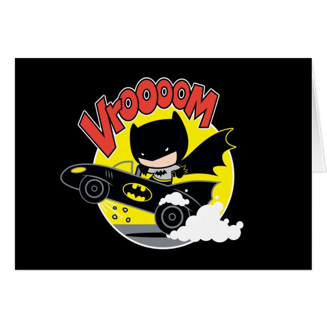 Chibi Batman im Batmobile (Vorderseite (Horizontal))