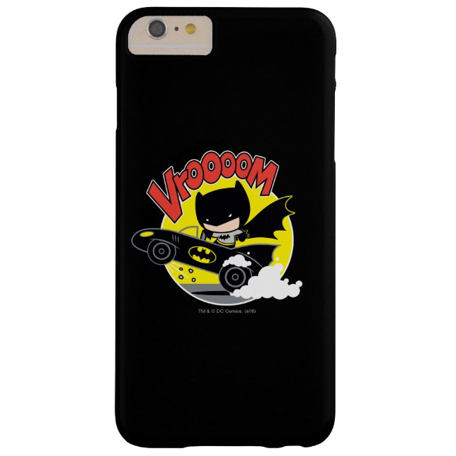 Chibi Batman im Batmobile Case-Mate iPhone Hülle (Rückseite)