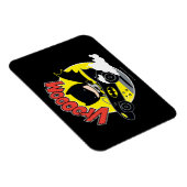 Chibi Batman im Batmobile Magnet (Rechte Seite)