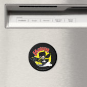 Chibi Batman im Batmobile Magnet (In Situ (Geschirrspüler))