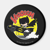 Chibi Batman im Batmobile Magnet (Vorne)