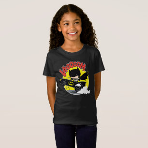 Chibi Batman im Batmobile T-Shirt