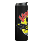 Chibi Batman im Batmobile Thermosbecher (Nach links gedreht)