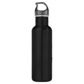 Chibi Batman im Batmobile Trinkflasche (Rückseite)