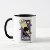 Chibi Batman - Lasst uns die Kriminalität gemeinsa Tasse (Links)