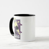 Chibi Batman - Lasst uns die Kriminalität gemeinsa Tasse (Vorderseite Links)
