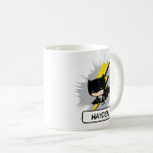 Chibi Batman Lightning Kick Kaffeetasse (VorderseiteRechts)
