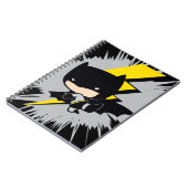 Chibi Batman Lightning Kick Notizblock (Linke Seite)