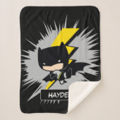 Chibi Batman Lightning Kick Sherpadecke (Vorderseite)