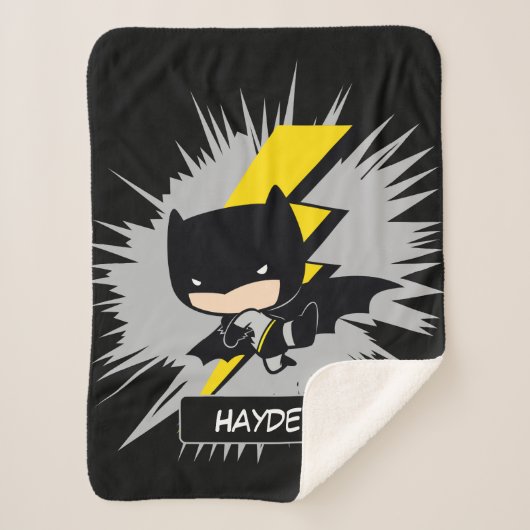Chibi Batman Lightning Kick Sherpadecke (Vorderseite)