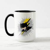 Chibi Batman Lightning Kick Tasse (Links)