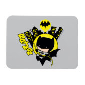 Chibi Batman skaliert die Stadt Magnet (Horizontal)