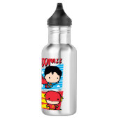 Chibi Batman zu langsam! Edelstahlflasche (Rechts)