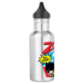 Chibi Batman zu langsam! Edelstahlflasche (Links)