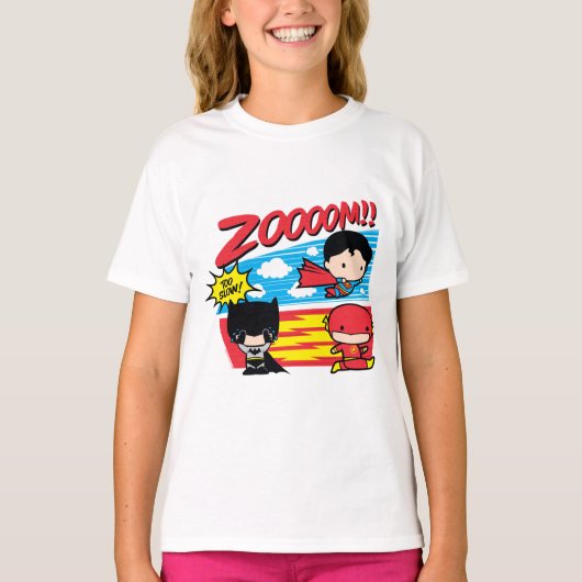 Chibi Batman zu langsam! T-Shirt (Vorderseite)