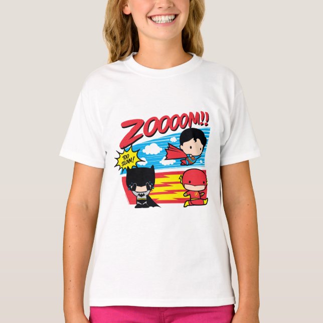 Chibi Batman zu langsam! T-Shirt (Vorderseite)