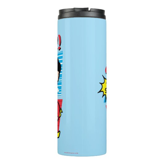 Chibi Batman zu langsam! Thermosbecher (Rückseite)