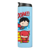 Chibi Batman zu langsam! Thermosbecher (Nach rechts gedreht)