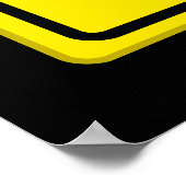 Chibi Batwoman Super Hero Crossing Sign Poster (Ecke)