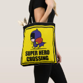 Chibi Batwoman Super Hero Crossing Sign Tasche (Von Nahem)