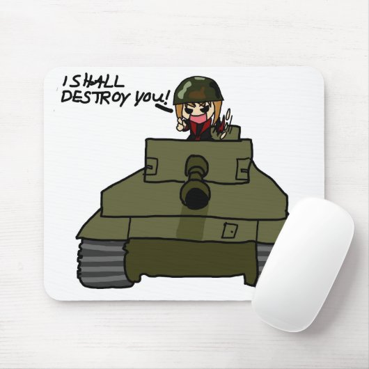 Chibi Behälter Mousepad (Mit Mouse)