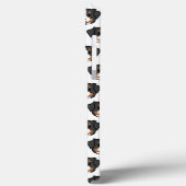 Chibi Bernese patern - cartoon dog style Case-Mate iPhone Hülle (Rückseite / Links)