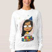 Chibi Birthday Girl Sweatshirt (Vorderseite)