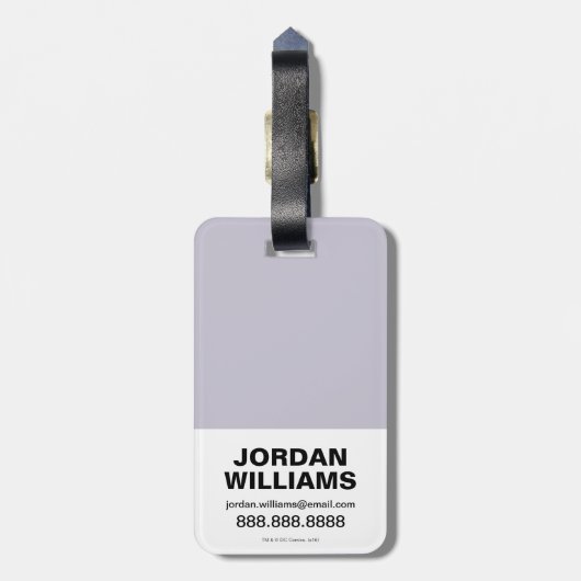 Chibi Bizarro #1 Gepäckanhänger (Rückseite vertikal)