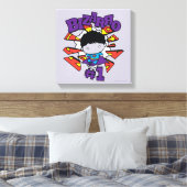 Chibi Bizarro #1 Leinwanddruck (Insitu (Schlafzimmer))