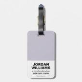 Chibi Bizarro Arctic Vision Gepäckanhänger (Rückseite vertikal)