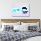 Chibi Bizarro Arctic Vision Leinwanddruck (Insitu (Schlafzimmer))