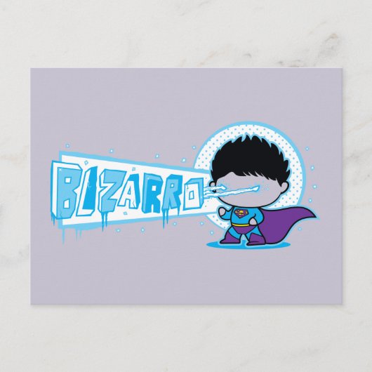 Chibi Bizarro Arctic Vision Postkarte (Vorderseite)