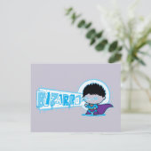 Chibi Bizarro Arctic Vision Postkarte (Stehend Vorderseite)