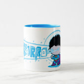 Chibi Bizarro Arctic Vision Zweifarbige Tasse (Mittel)