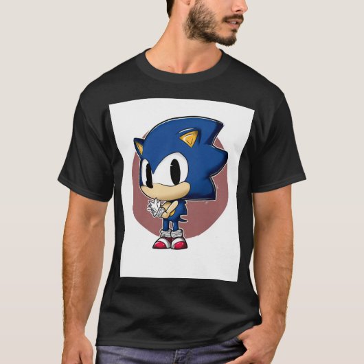 Chibi Blue Speed Held T-Shirt (Vorderseite)