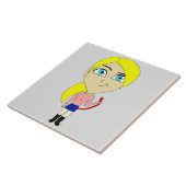 Chibi "böse" Mädchen Fliese (Seite)