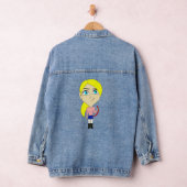 Chibi "böse" Mädchen Jeansjacke (Hangar)