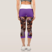 CHIBI Bösewicht Capri Leggings (Rückseite)