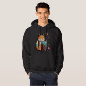 Chibi Bubble Tea Fox  Boba Tea Hoodie (Vorne ganz)