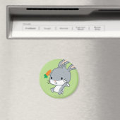 Chibi BUG BUNNY™ mit Karotten Magnet (In Situ (Geschirrspüler))