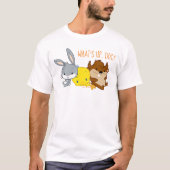 Chibi BUGS BUNNY™, TWEETY™ & TAZ™ T-Shirt (Vorderseite)