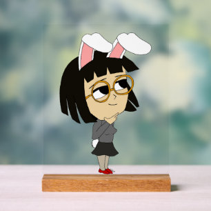 Chibi Bunnygirl Acrylschild