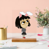 Chibi Bunnygirl Acrylschild (Hochzeit)