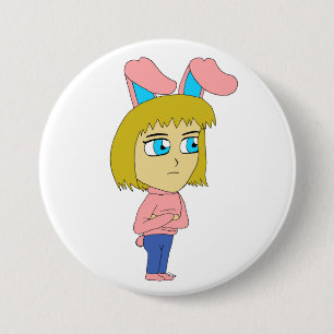 Chibi Bunnygirl Button