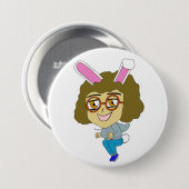 Chibi Bunnygirl Button (Vorne & Hinten)