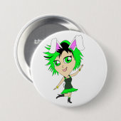 Chibi Bunnygirl Button (Vorne & Hinten)