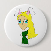 Chibi Bunnygirl Button (Vorderseite)