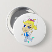 Chibi Bunnygirl Button (Vorne & Hinten)