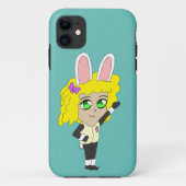 Chibi Bunnygirl Case-Mate iPhone Hülle (Rückseite)