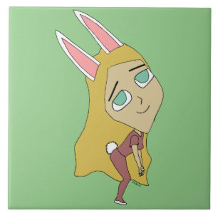 Chibi Bunnygirl Fliese